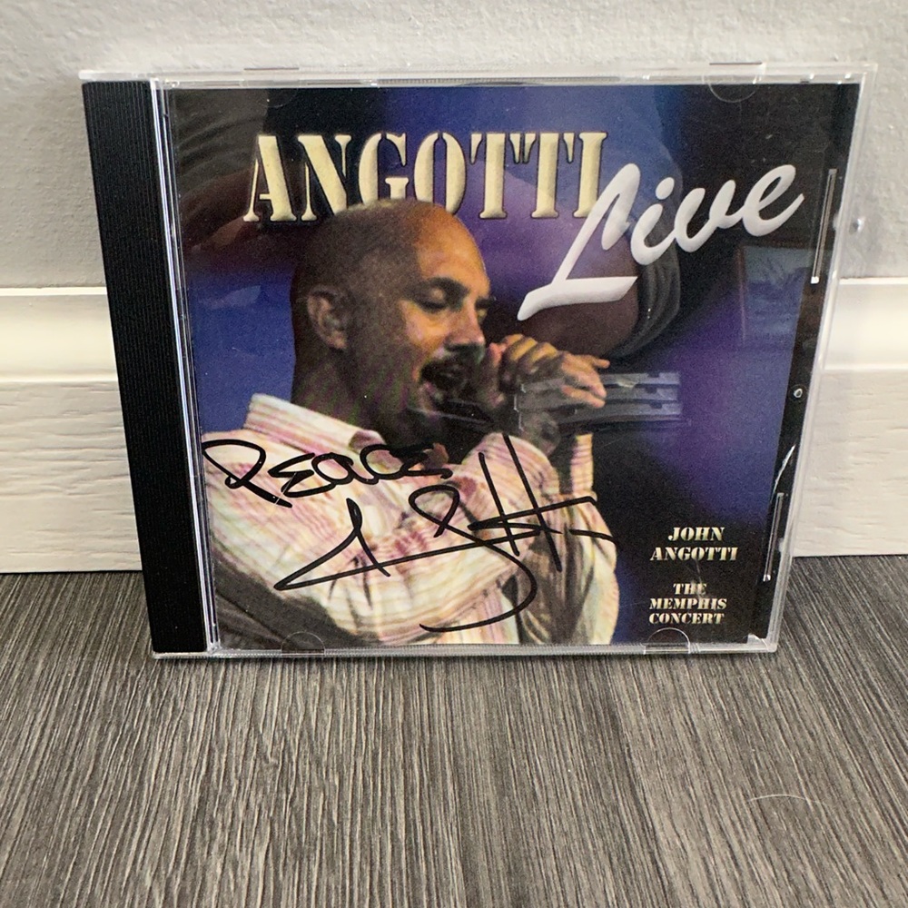 John angotti autographed CD - like new condition